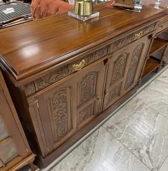Комод резной из массива  МИГ544 SBKB-M купить в интернет магазине Мебель из массива. Звоните +7 495 961-63-63 Мебель Индонезии