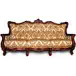 Резной диван 3-х местный FS09-3a  купить в интернет магазине Мебель из массива. Звоните +7 495 961-63-63 Диваны для гостиных из Индонезии