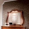 Зеркало "Фирензе" Орех 866  купить в интернет магазине Мебель из массива. Звоните +7 495 961-63-63 Зеркала из массива дерева
