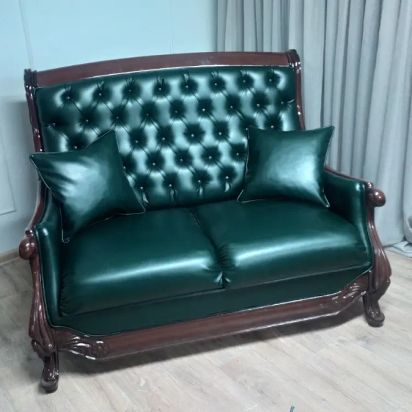 Диван кожаный "Мадрид-Люкс" 2-х местный  