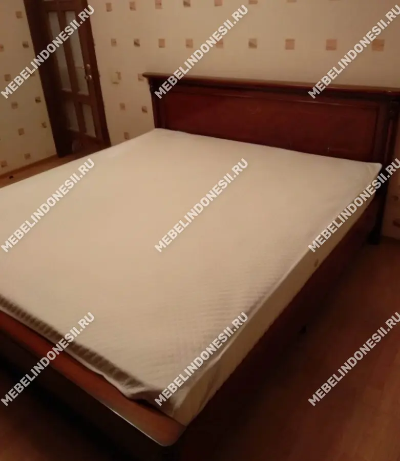 Кровать 160 "Фирензе" Орех 864  купить в интернет магазине Мебель из массива. Звоните +7 495 961-63-63 Кровати из массива дерева
