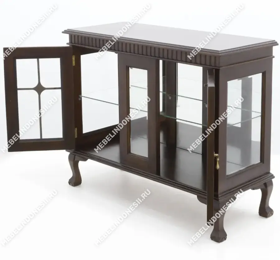 Комод-витрина из дерева  